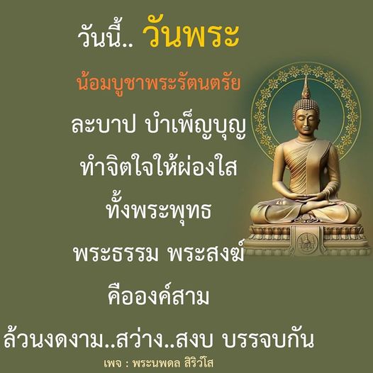 ร่วมเฉลิมฉลองวันพระด้วยการน้อมบูชาพระรัตนตรัย และทำจิตใจให้ผ่องใส ผ่านการปฏิบัติธรรมและการบำเพ็ญบุญ เพื่อให้ชีวิตเต็มไปด้วยความสงบและความงดงาม