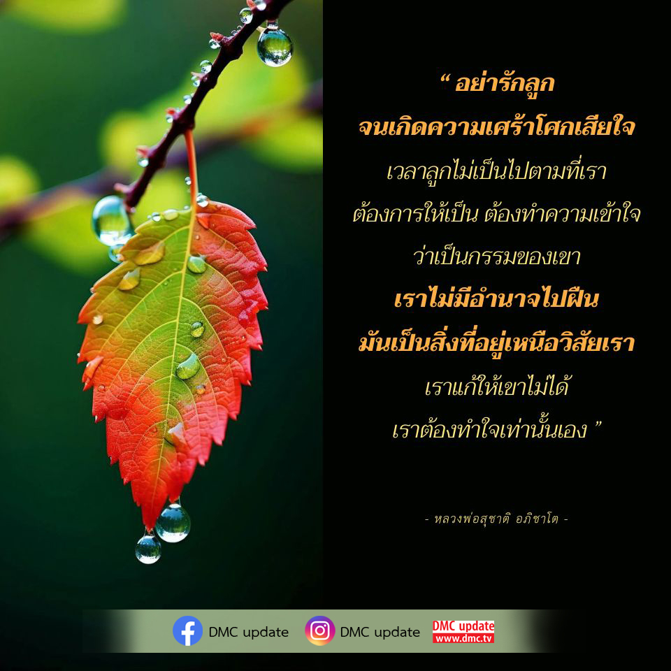เรียนรู้การเลี้ยงลูกอย่างเข้าใจจากคำสอนของหลวงพ่อสุชาติ อภิชาโต ที่ช่วยให้พ่อแม่เข้าใจถึงกรรมและความเป็นไปของลูก รวมถึงการทำใจเมื่อสิ่งที่ต้องการไม่เป็นไปตามที่หวัง