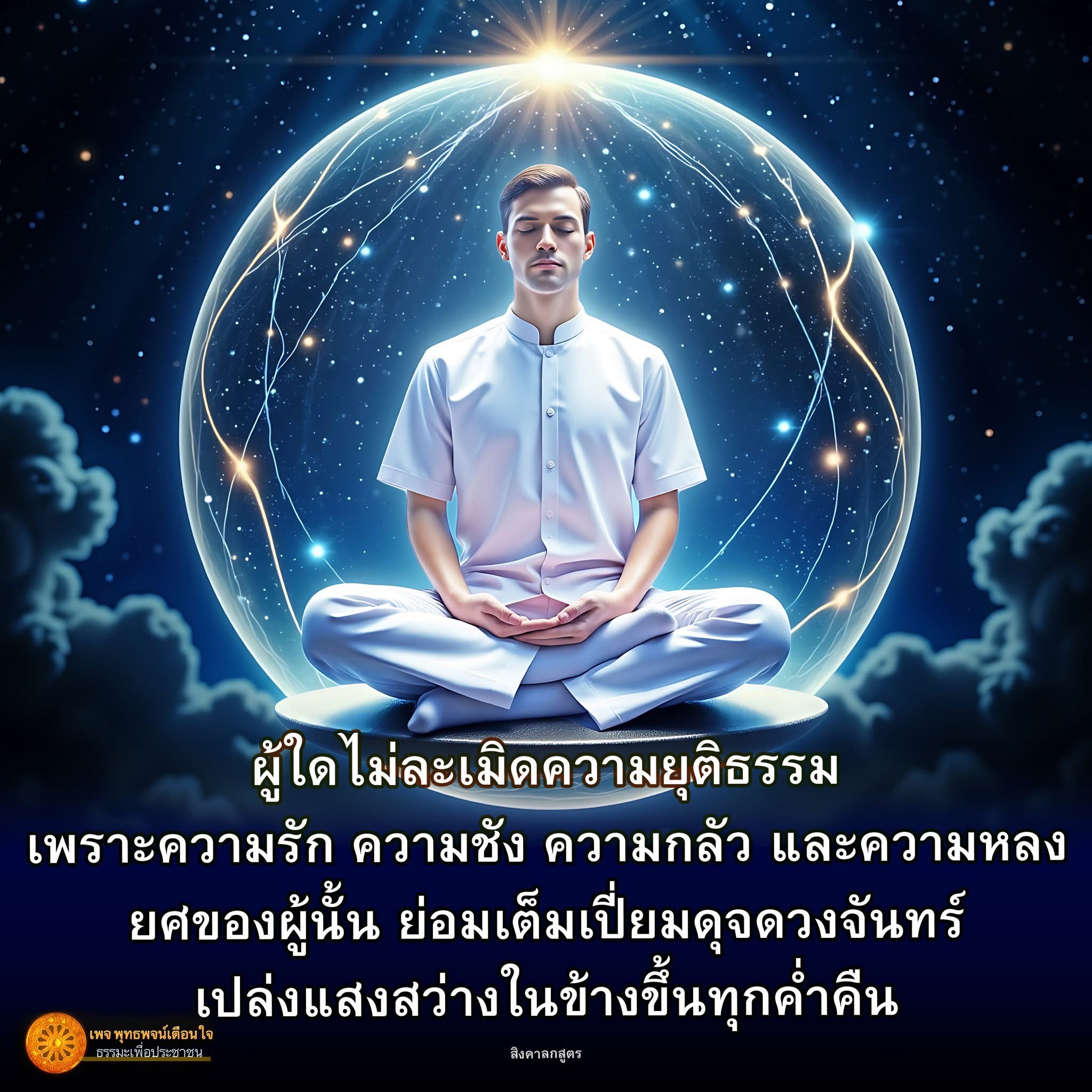 ค้นพบพุทธพจน์ที่เตือนใจเกี่ยวกับความยุติธรรมในชีวิต ผ่านความรัก ความชัง ความกลัว และความหลง เพื่อสร้างความเข้าใจในธรรมะและเสริมสร้างจิตใจให้มั่นคงตามแนวทางของสิงคาลกสูตร