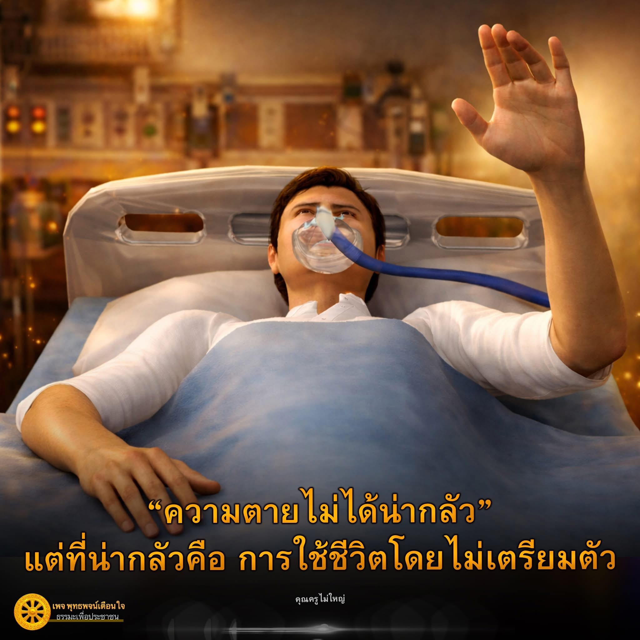 ความตายไม่ได้น่ากลัว: เตรียมตัวใช้ชีวิตอย่างมีคุณค่า