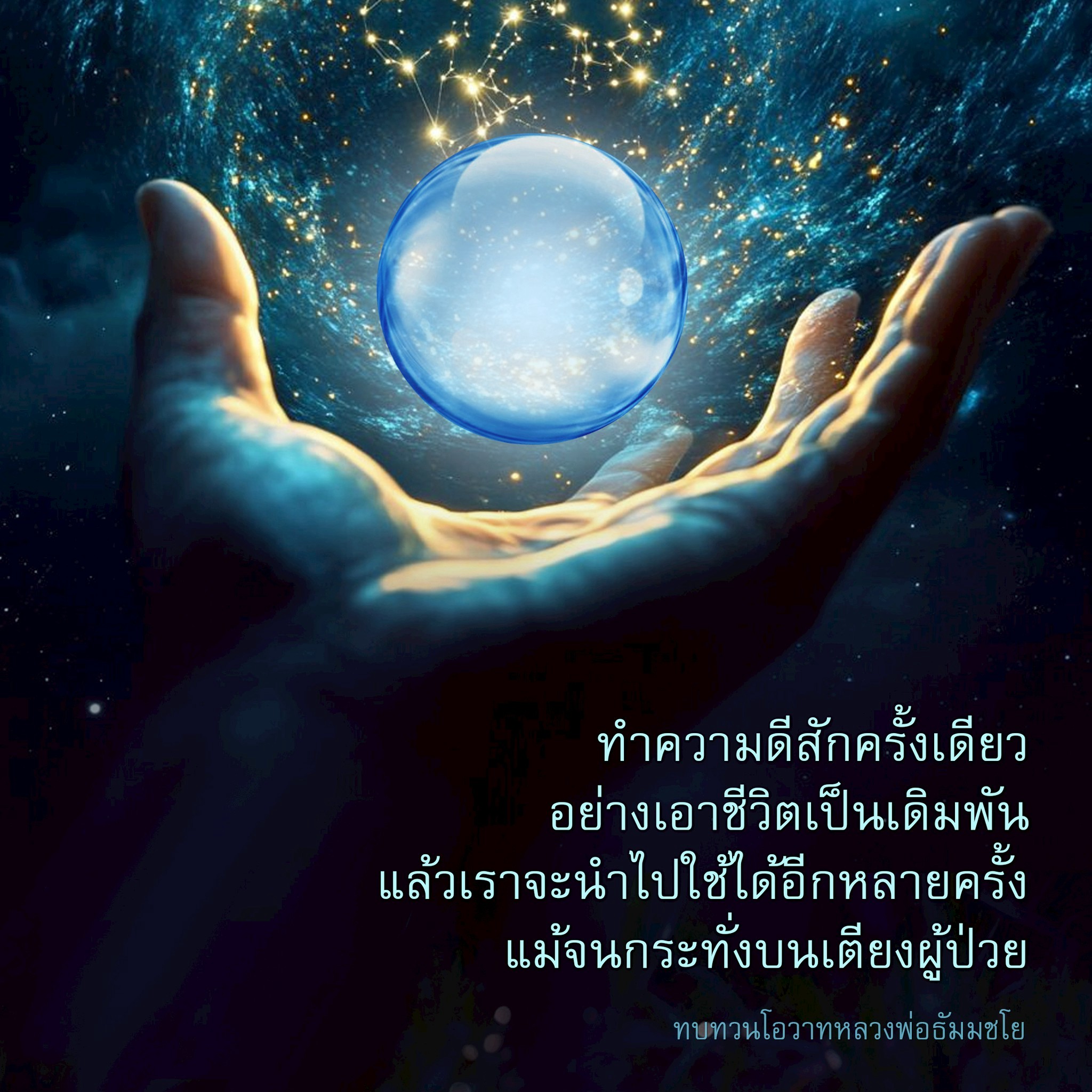 ทำความดีสักครั้ง: โอวาทหลวงพ่อธัมมชโย