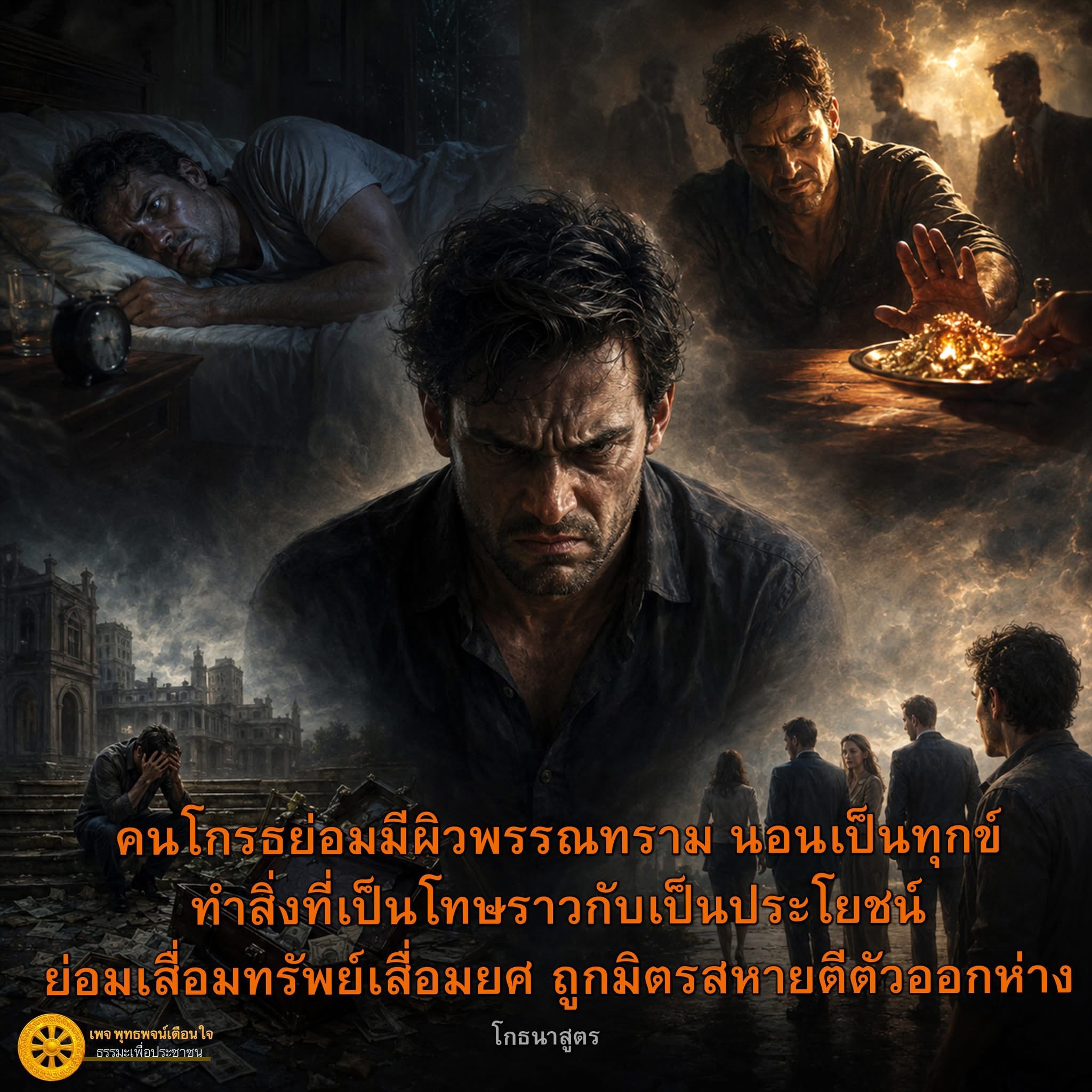 ธรรมะเตือนใจ: โกธนาสูตรเพื่อการพัฒนาจิตใจ