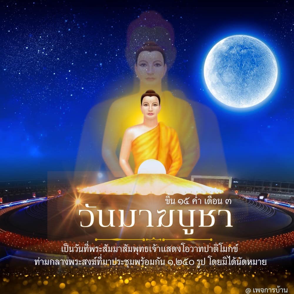 เรียนรู้เกี่ยวกับวันมาฆบูชา วันที่สำคัญที่พระสัมมาสัมพุทธเจ้าได้แสดงโอวาทปาติโมกข์ท่ามกลางพระสงฆ์ ๑,๒๕๐ รูป พร้อมสำรวจความหมายและประเพณีที่เกี่ยวข้องกับวันสำคัญนี้ในวัฒนธรรมไทย
