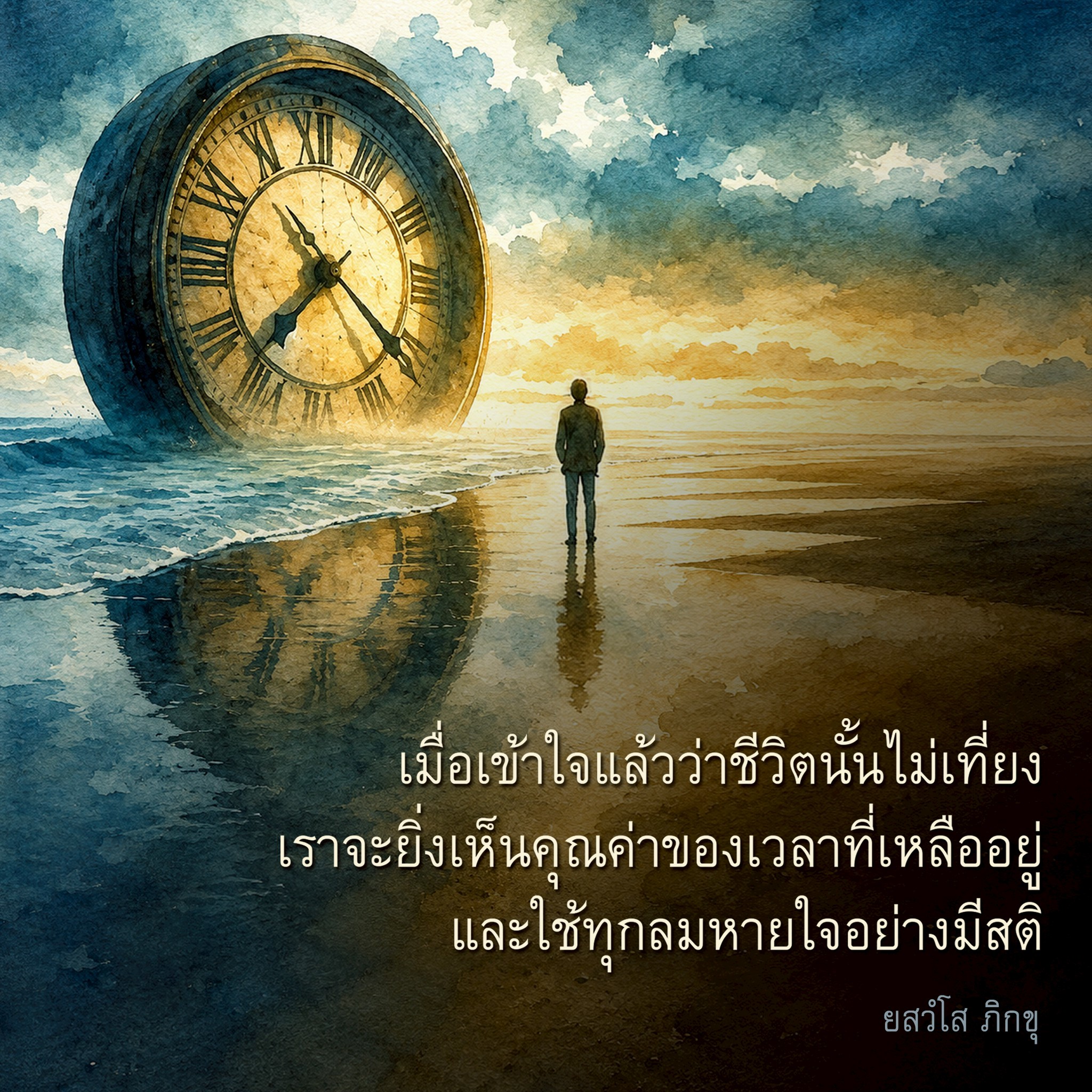 การใช้ชีวิตอย่างมีสติ: คุณค่าของเวลาที่ไม่เที่ยง