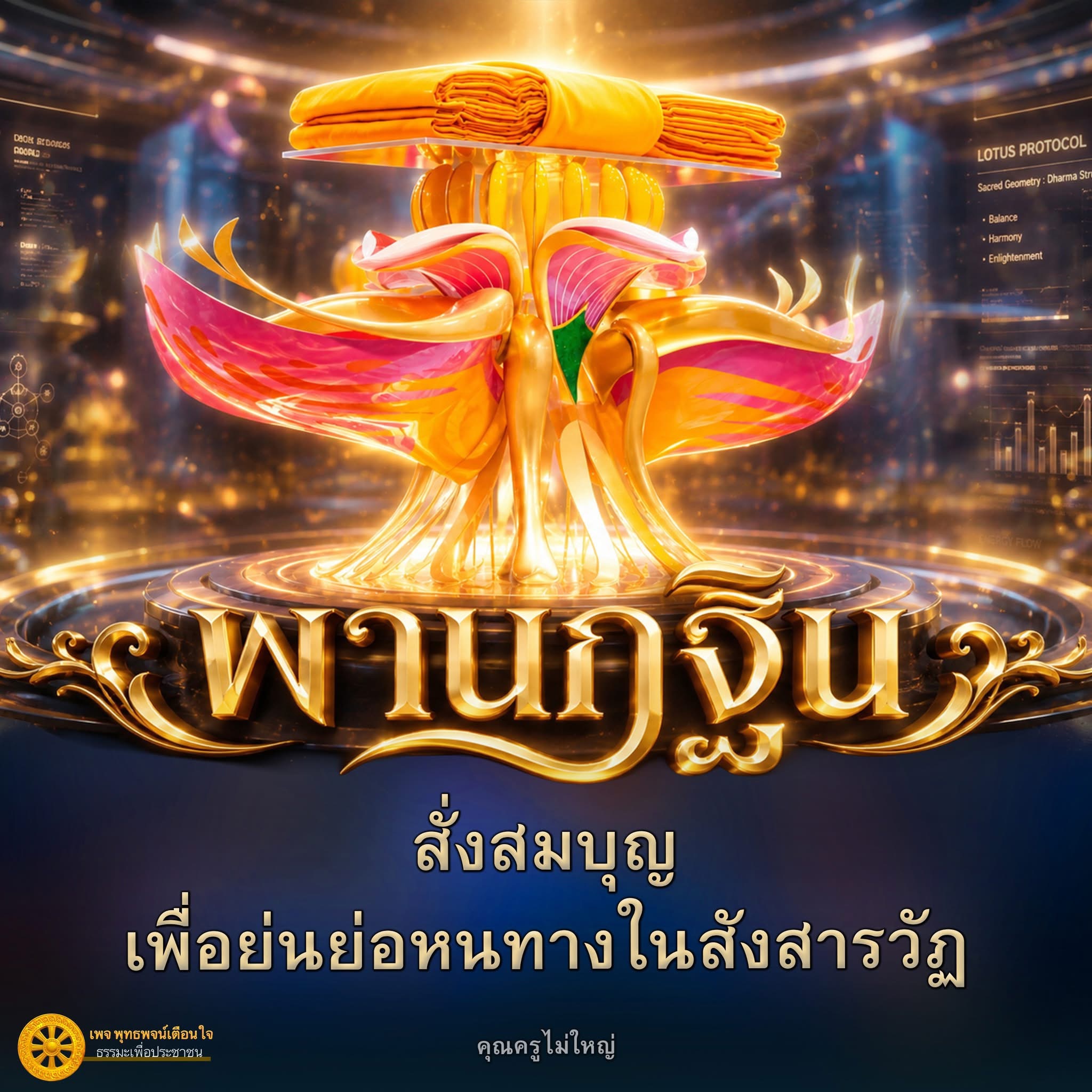 LOTUS PROTOCOL: เส้นทางสู่การตื่นรู้และความสมดุลในธรรมะ