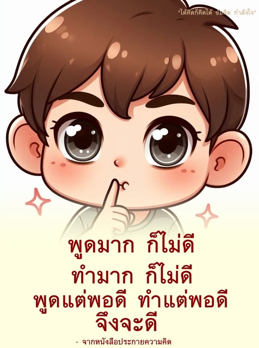 ค้นพบข้อคิดและกำลังใจที่สำคัญจากหนังสือประกายความคิด เรียนรู้การพูดและการทำอย่างพอดี เพื่อชีวิตที่ดีขึ้น