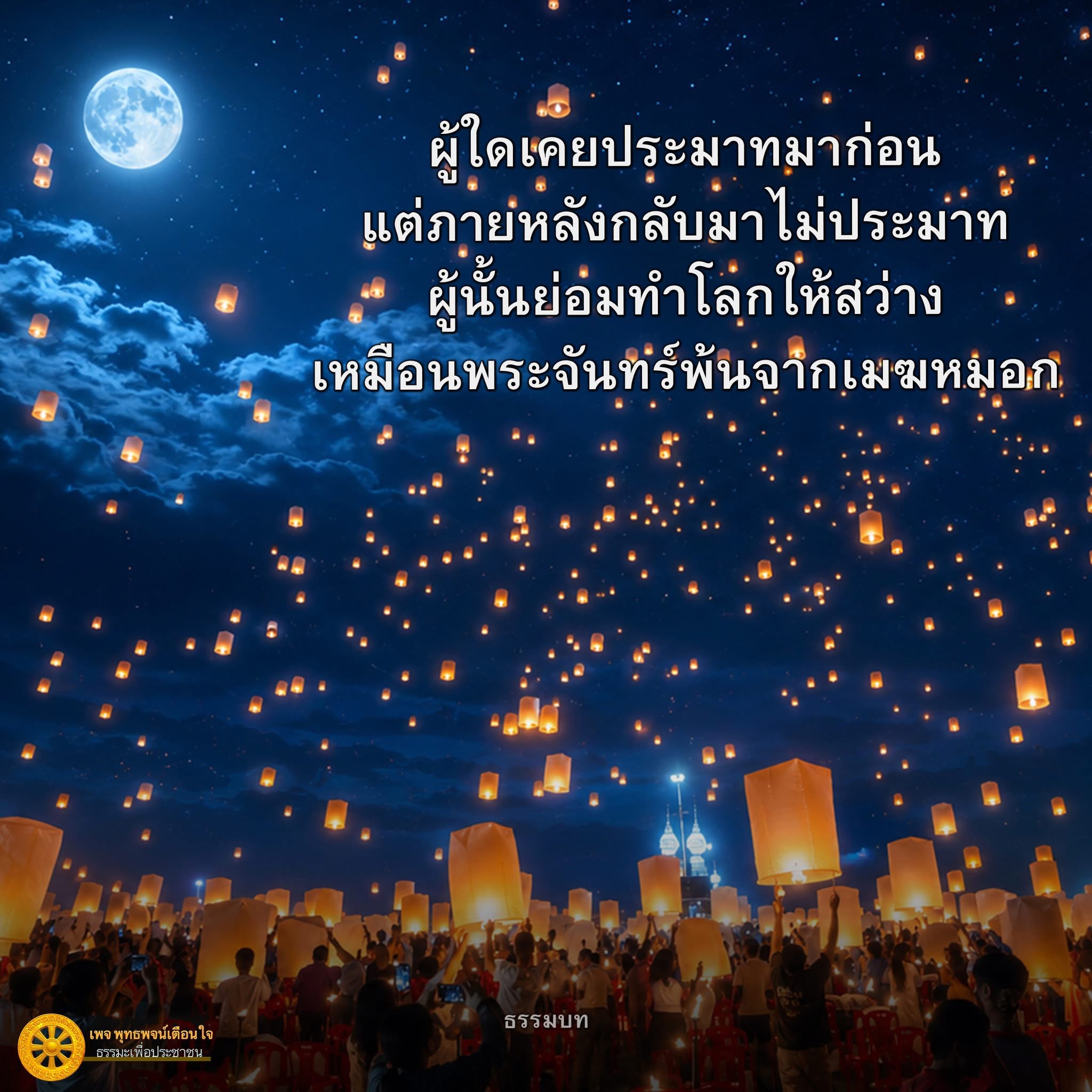 พุทธพจน์เตือนใจ: ธรรมะเพื่อประชาชน