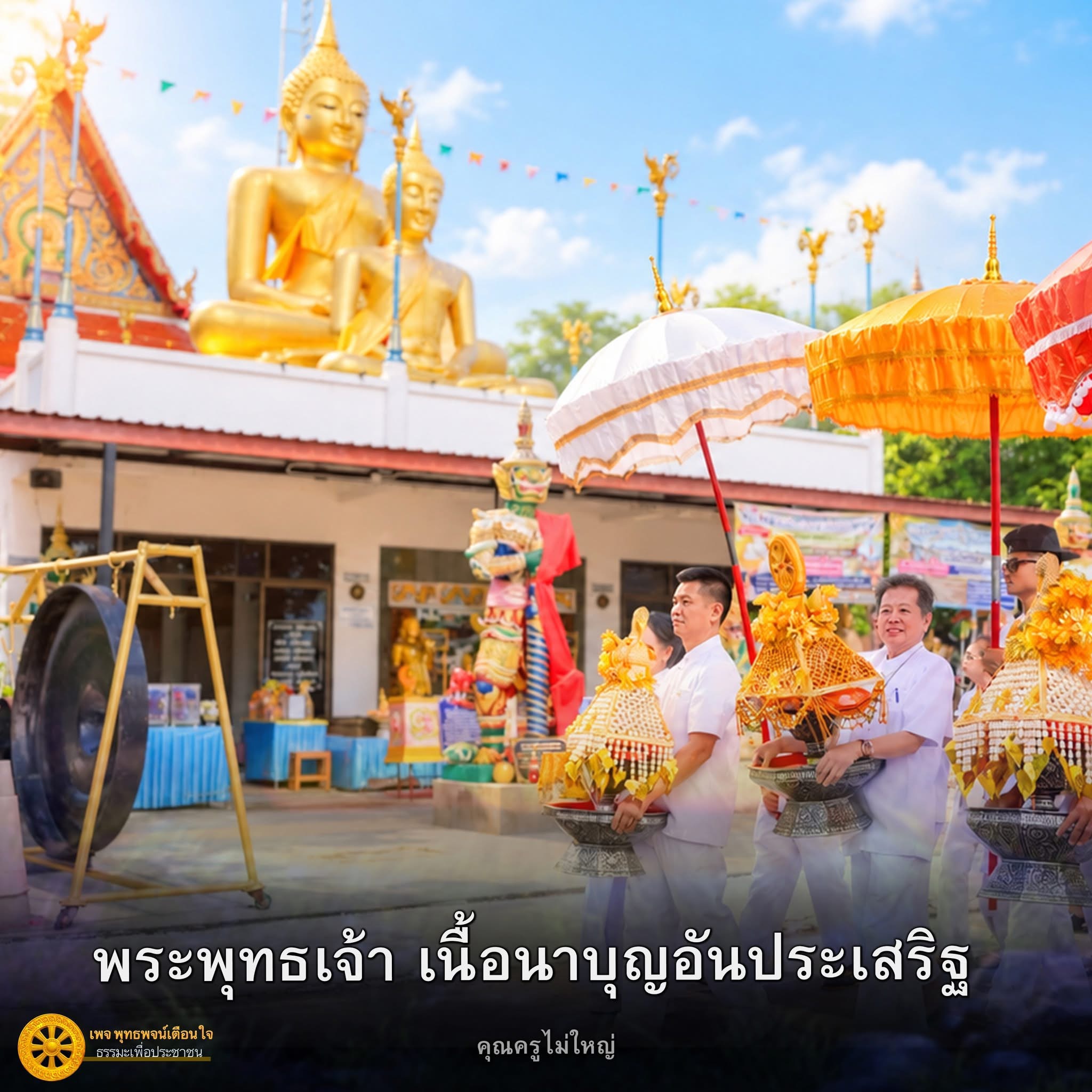 M พระพุทธเจ้า เนื้อนาบุญอันประเสริฐ - พุทธพจน์เตือนใจ