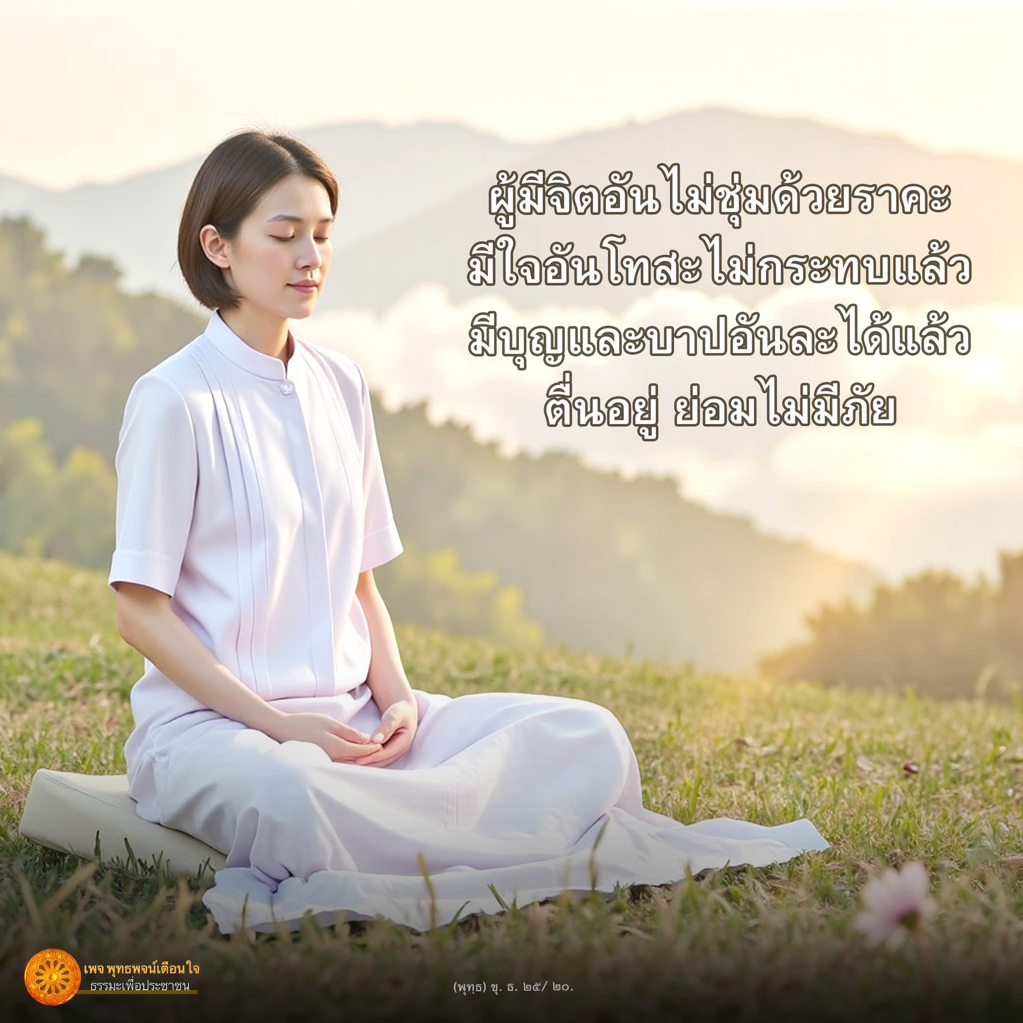 พุทธพจน์เตือนใจ - ธรรมะเพื่อประชาชน