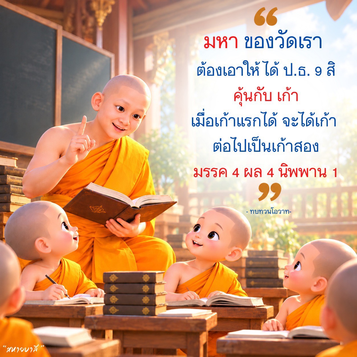สหายบาลี 66 มหา: การศึกษา ป.ธ. 9 เพื่อการเข้าถึงนิพพาน