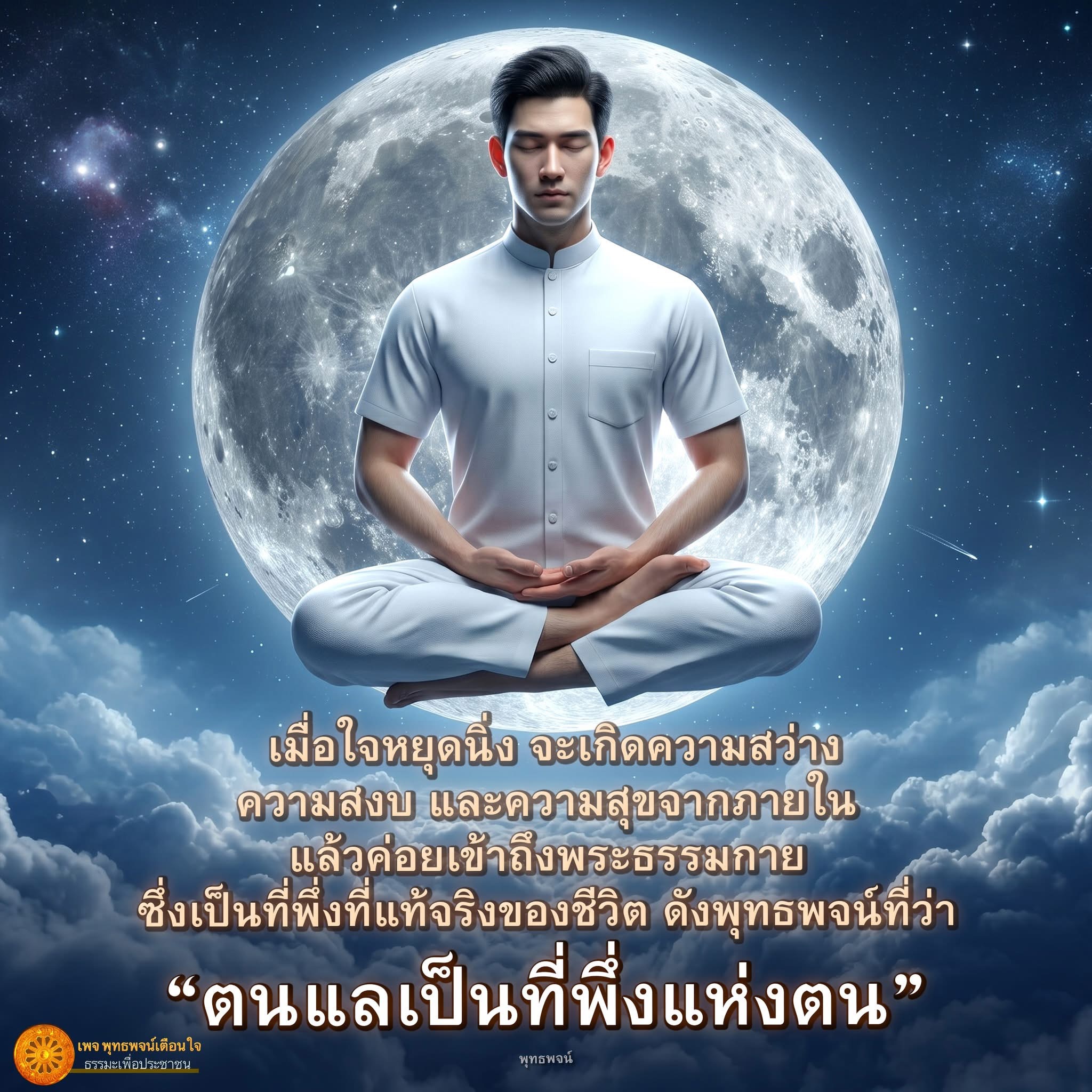 เมื่อใจหยุดนิ่ง: เข้าถึงความสงบและพระธรรมกาย