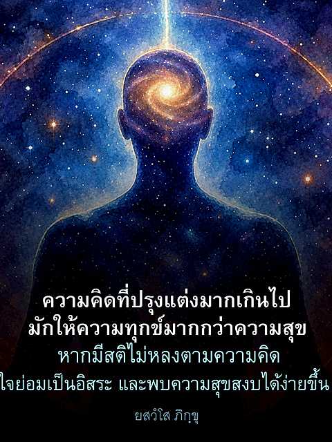 ความคิดที่ปรุงแต่ง: เส้นทางสู่ความสุขและอิสระใจ