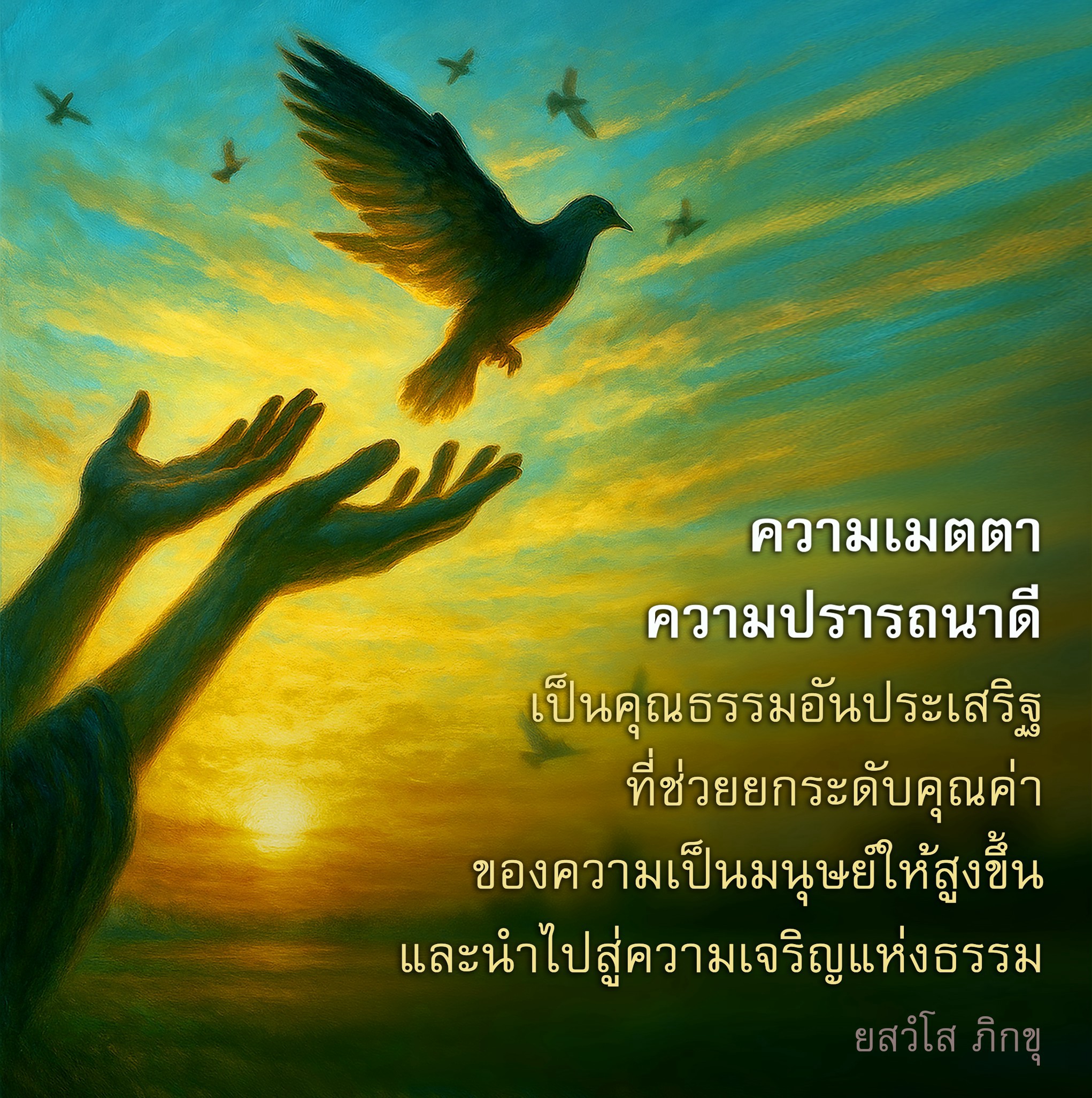 ความเมตตาและความปรารถนาดี: คุณธรรมที่ยกระดับมนุษย์