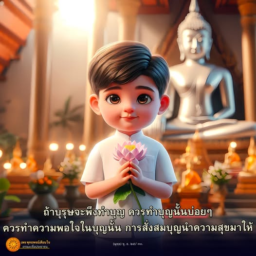 เรียนรู้วิธีการทำบุญที่ถูกต้องและมีประสิทธิภาพ เพื่อเสริมสร้างความสุขในชีวิต พร้อมคำสอนจากพุทธพจน์เตือนใจเกี่ยวกับการสั่งสมบุญและการทำบุญบ่อยๆ