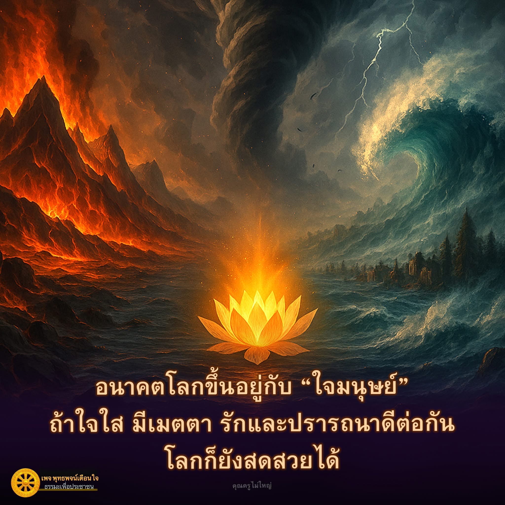 อีการ์ดคำสอนหลวงพ่อ (คุณครูไม่ใหญ่)เป็นโอวาทที่สั่งสอนชี้แนะและให้กำลังใจในการดำเนินชีวิตที่ถูกต้องดีงาม