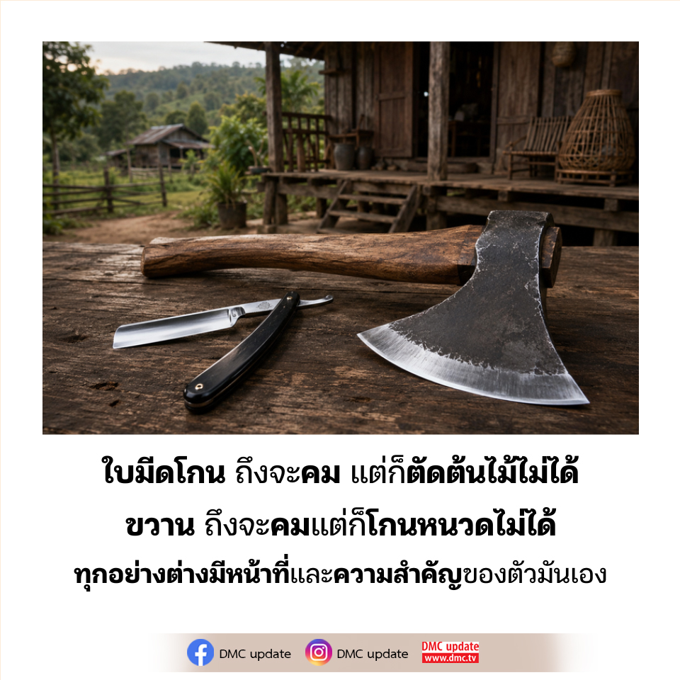 DMC Update: ความสำคัญของเครื่องมือในชีวิตประจำวัน