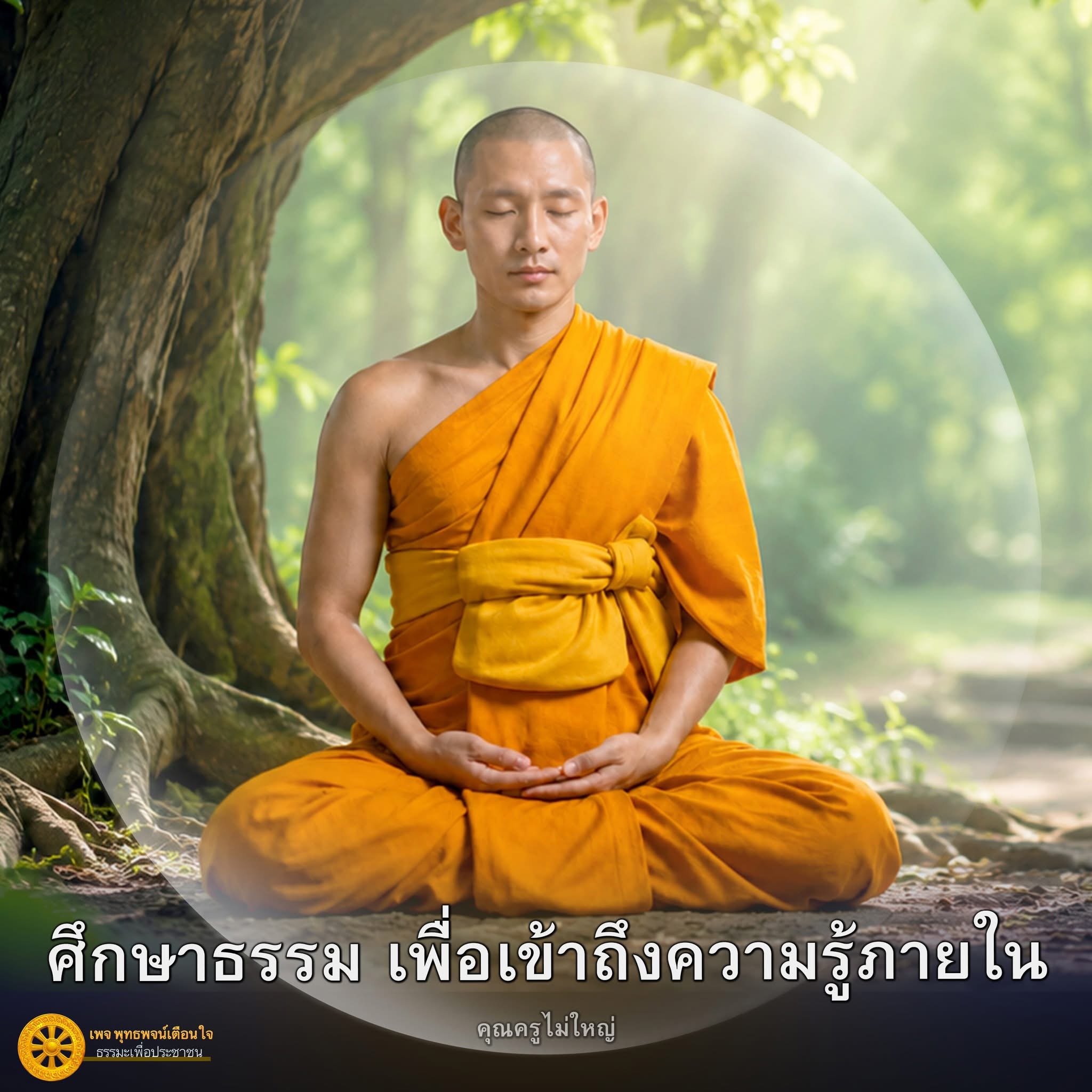 ศึกษาธรรมเพื่อเข้าถึงความรู้ภายใน | พุทธพจน์เตือนใจ