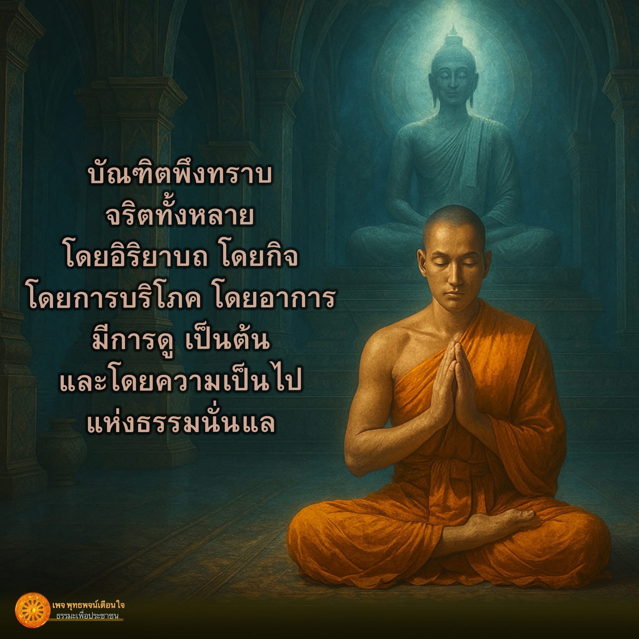 บัณฑิตพึงทราบ: เข้าใจจริตและอิริยาบถในธรรมะ