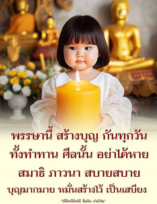 พรรษานี้ สร้างบุญ กันทุกวัน ด้วยการทำสมาธิและภาวนาอย่างสบายสบาย เพิ่มบุญมากมายและเสริมกำาลังใจในการสร้างบุญอย่างต่อเนื่อง
