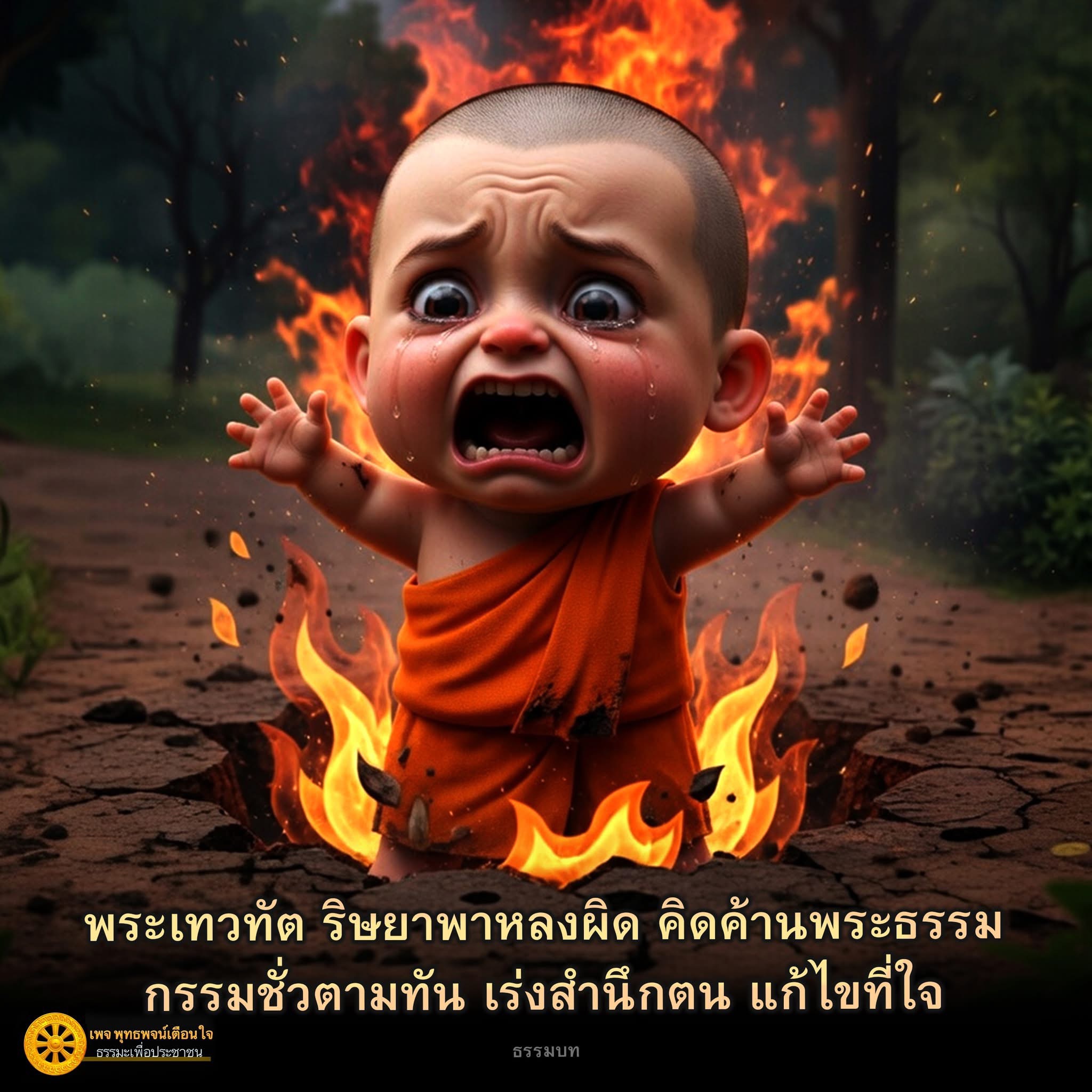 พระเทวทัต: ริษยาพาหลงผิด คิดค้านพระธรรม