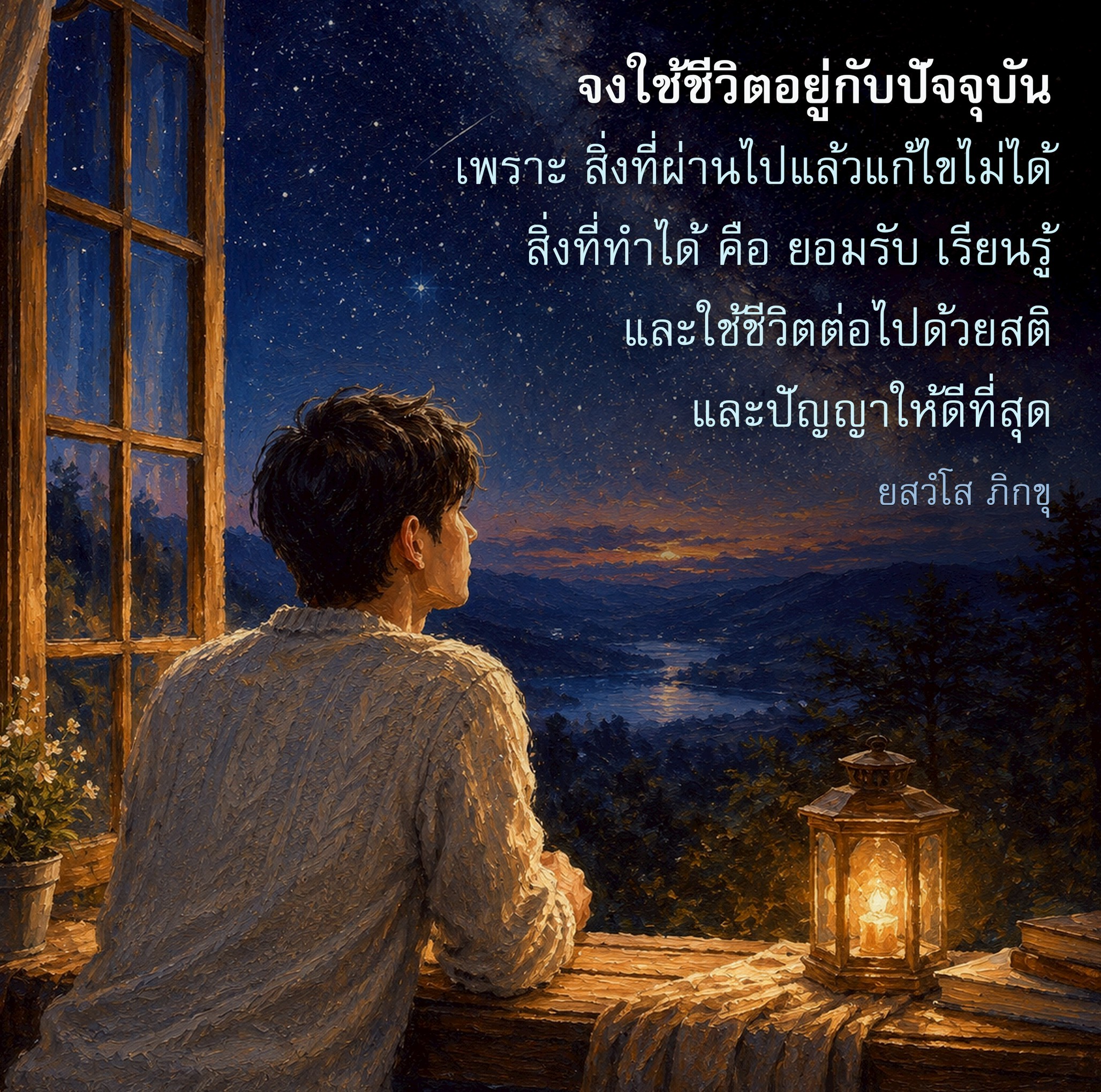ใช้ชีวิตอยู่กับปัจจุบัน: การยอมรับและเรียนรู้