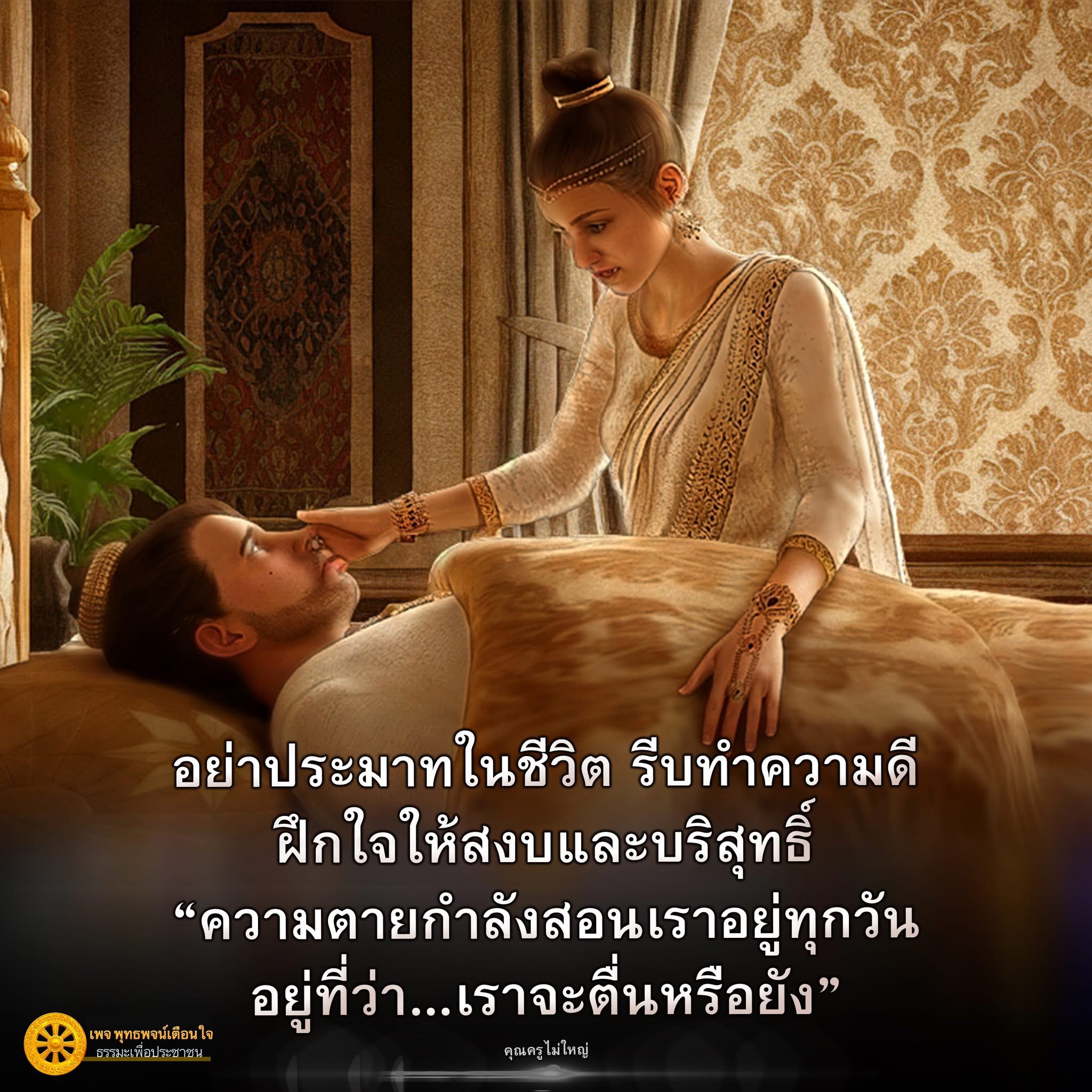 อย่าประมาทในชีวิต รีบทำความดี | พุทธพจน์เตือนใจ