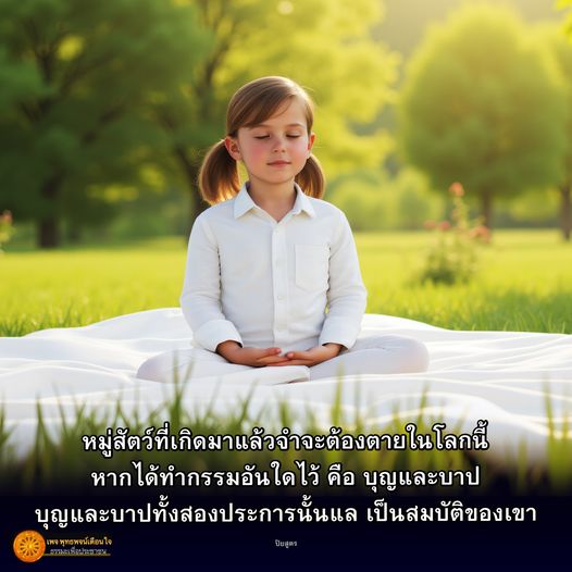 สำรวจแนวคิดเกี่ยวกับบุญและบาปตามพุทธพจน์ ที่เตือนใจให้เข้าใจถึงผลของกรรมที่ส่งผลต่อชีวิตของหมู่สัตว์ในโลกนี้ พร้อมทั้งการสร้างสมบัติทางจิตใจที่ยั่งยืน