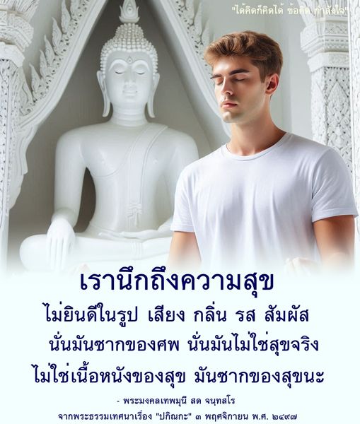 ค้นพบข้อคิดและกำลังใจจากพระมงคลเทพมุนี สด จนฺทสโร เกี่ยวกับความสุขที่แท้จริง ไม่ใช่เพียงซากของความสุข ผ่านพระธรรมเทศนาเรื่อง 'ปกิณกะ' ที่ให้แง่คิดในการมองหาความสุขในชีวิต