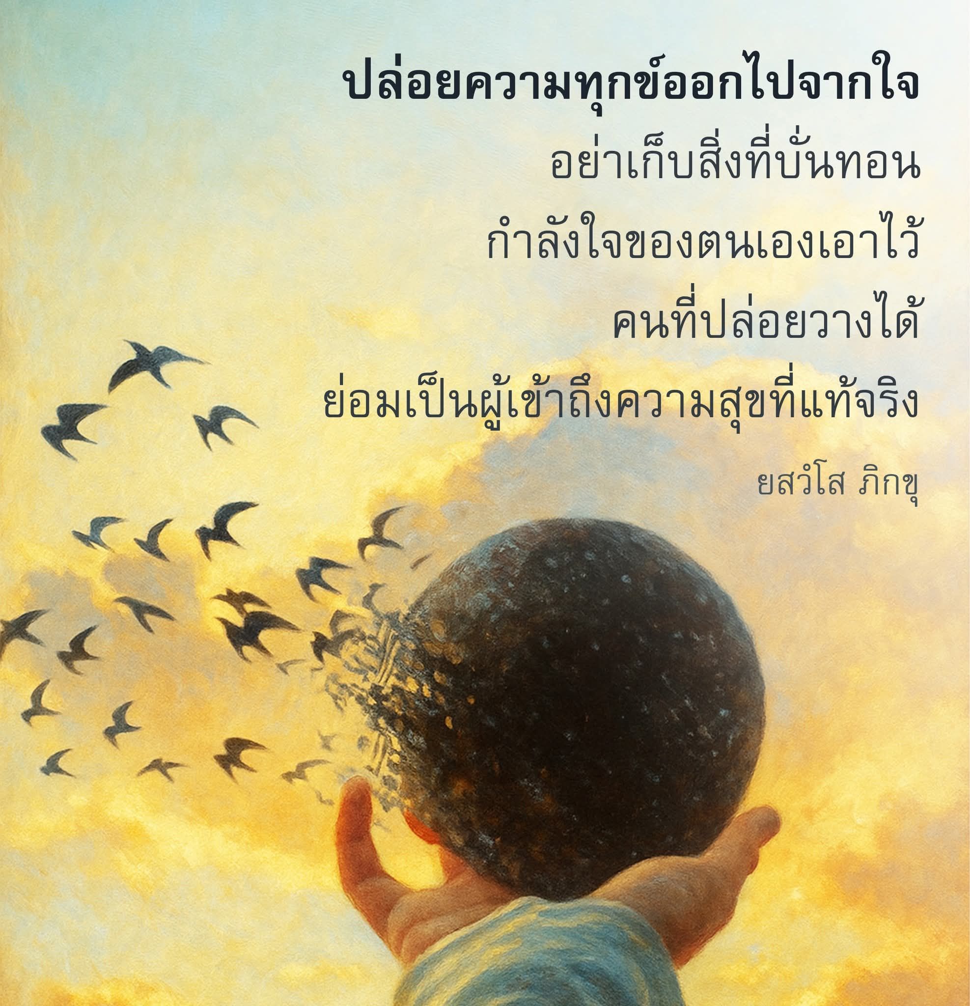 ปล่อยความทุกข์: เส้นทางสู่ความสุขที่แท้จริง