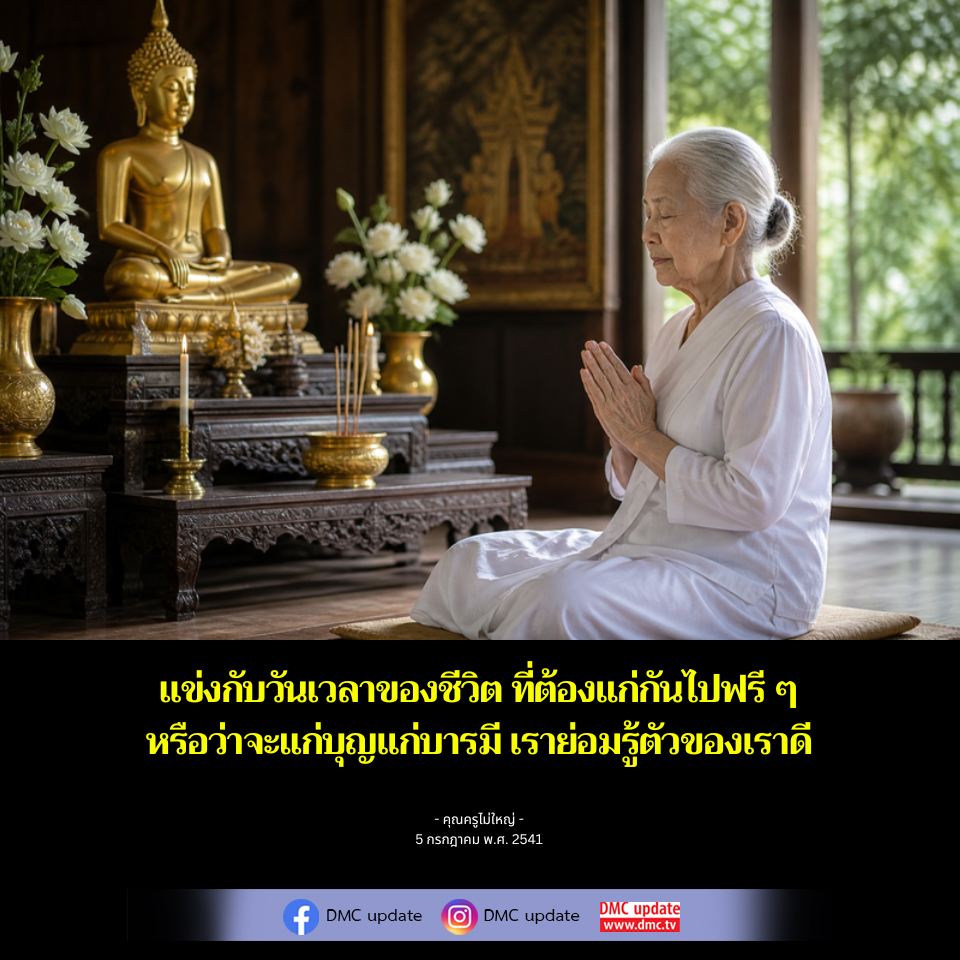 แข่งกับวันเวลาของชีวิต: การเติบโตและการพัฒนาตนเอง
