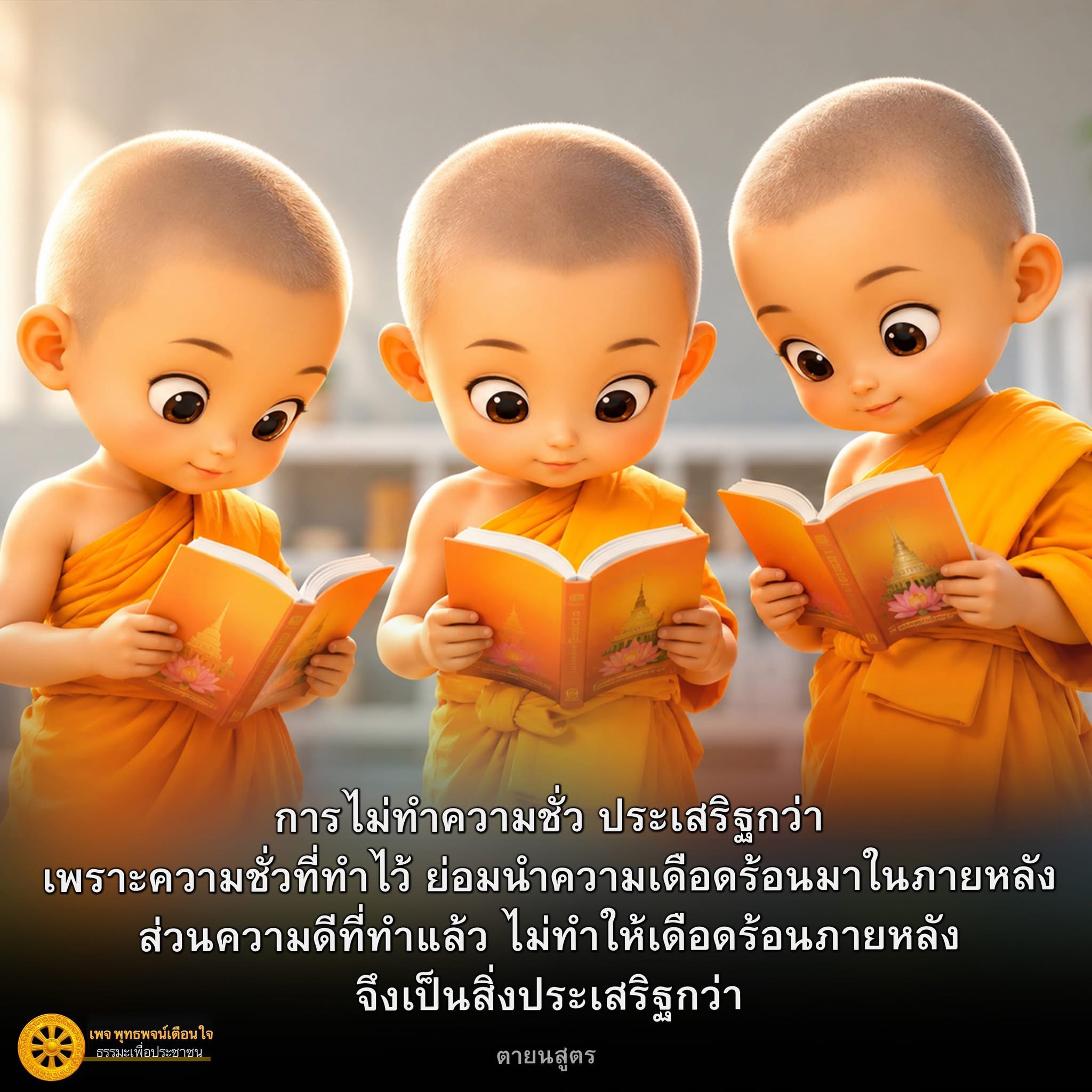การไม่ทำความชั่ว ประเสริฐกว่า - ธรรมะเพื่อประชาชน