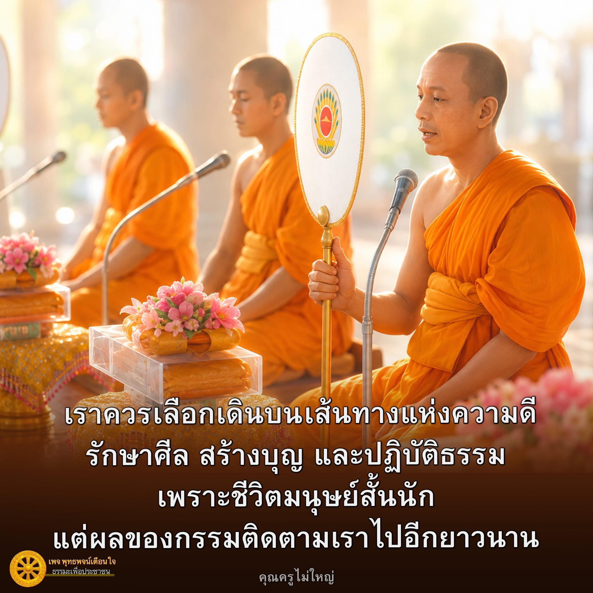 เส้นทางแห่งความดี: รักษาศีล สร้างบุญ และปฏิบัติธรรม