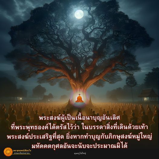 เรียนรู้เกี่ยวกับพระสงฆ์ผู้เป็นเนื้อนาบุญอันเลิศ ตามคำสอนของพระพุทธองค์ พร้อมทั้งข้อมูลเกี่ยวกับการทำบุญกับภิกษุสงฆ์หมู่ใหญ่ ที่เพจพุทธพจน์เทียนใจ นำเสนอความสำคัญของมหัคคตกุศลและความหมายของการทำบุญในชีวิตประจำวัน