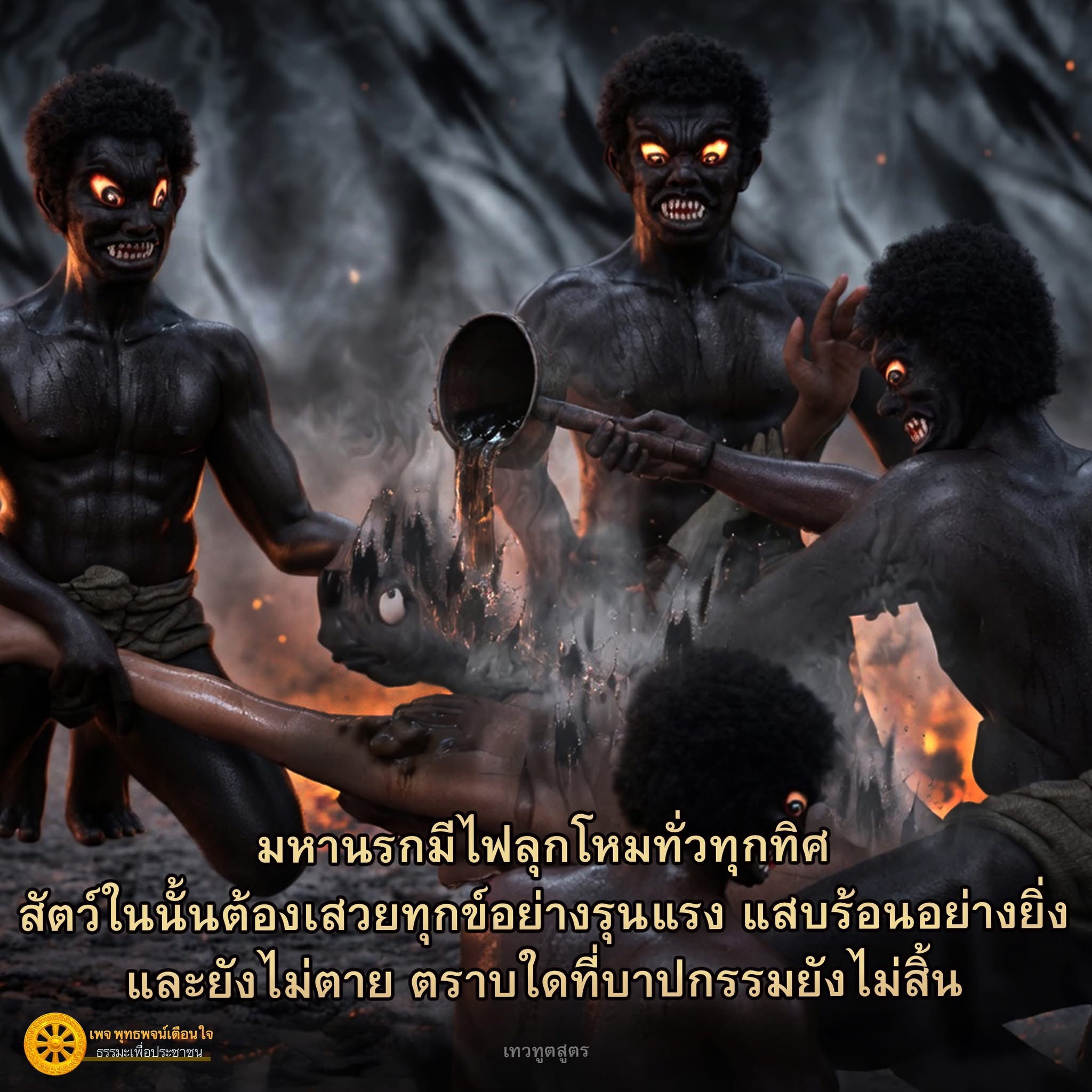 มหานรก: ทุกข์ทรมานในไฟนรก