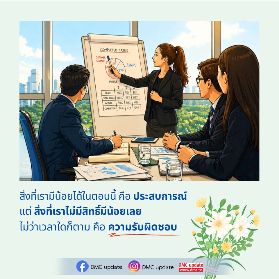 การอัปเดต DMC: ความรับผิดชอบและประสบการณ์ที่สำคัญ