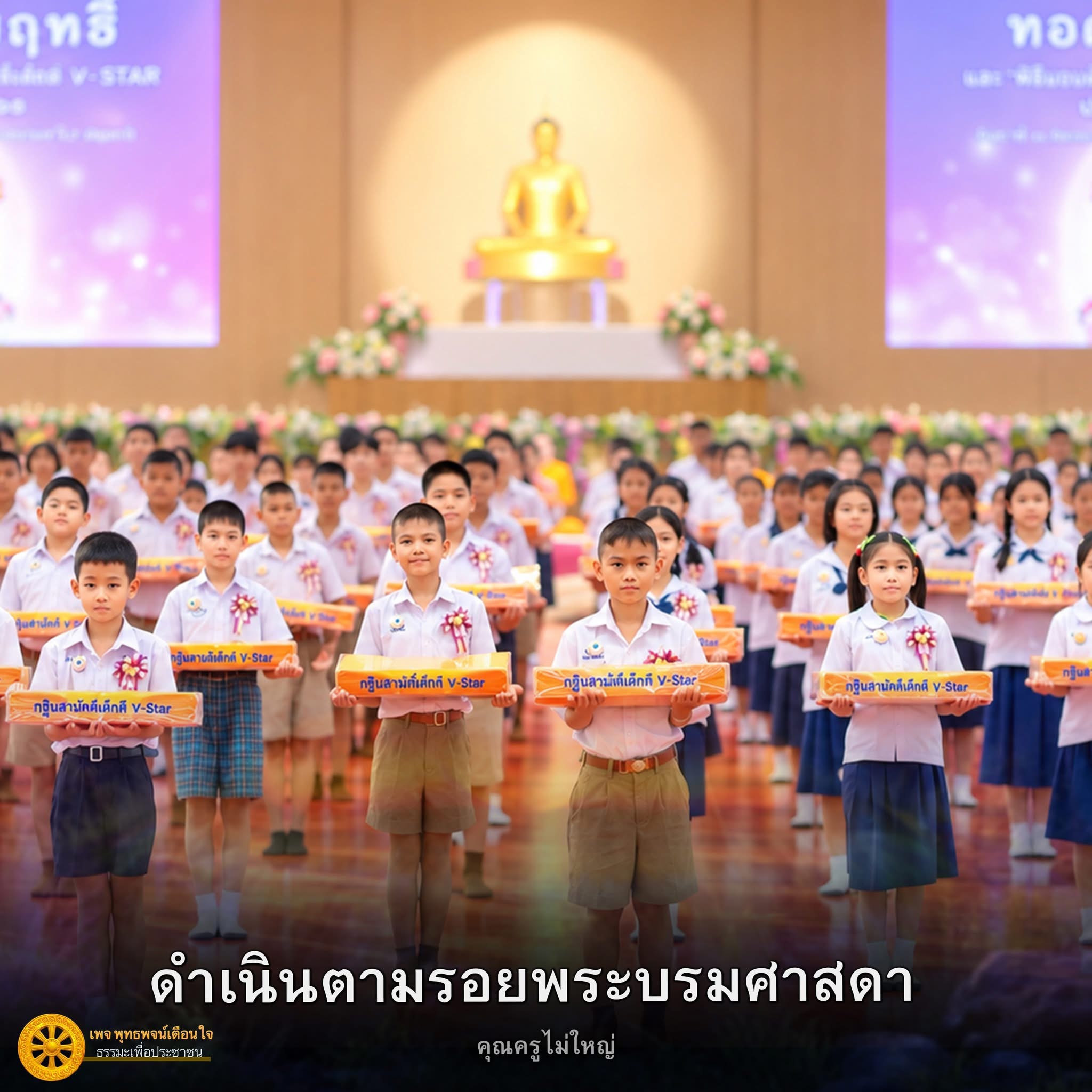 กฐินสามัคคีเด็กผี V-Star: ธรรมะเพื่อประชาชน