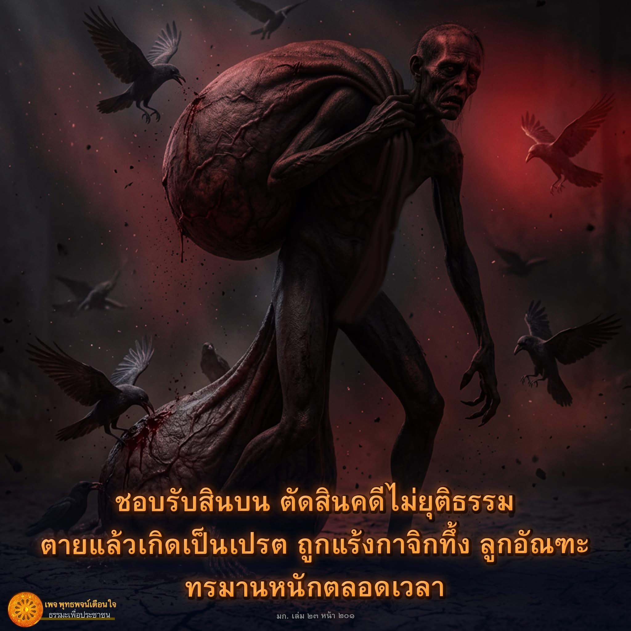 ธรรมะเตือนใจ: ผลกรรมจากการรับสินบนและความยุติธรรม