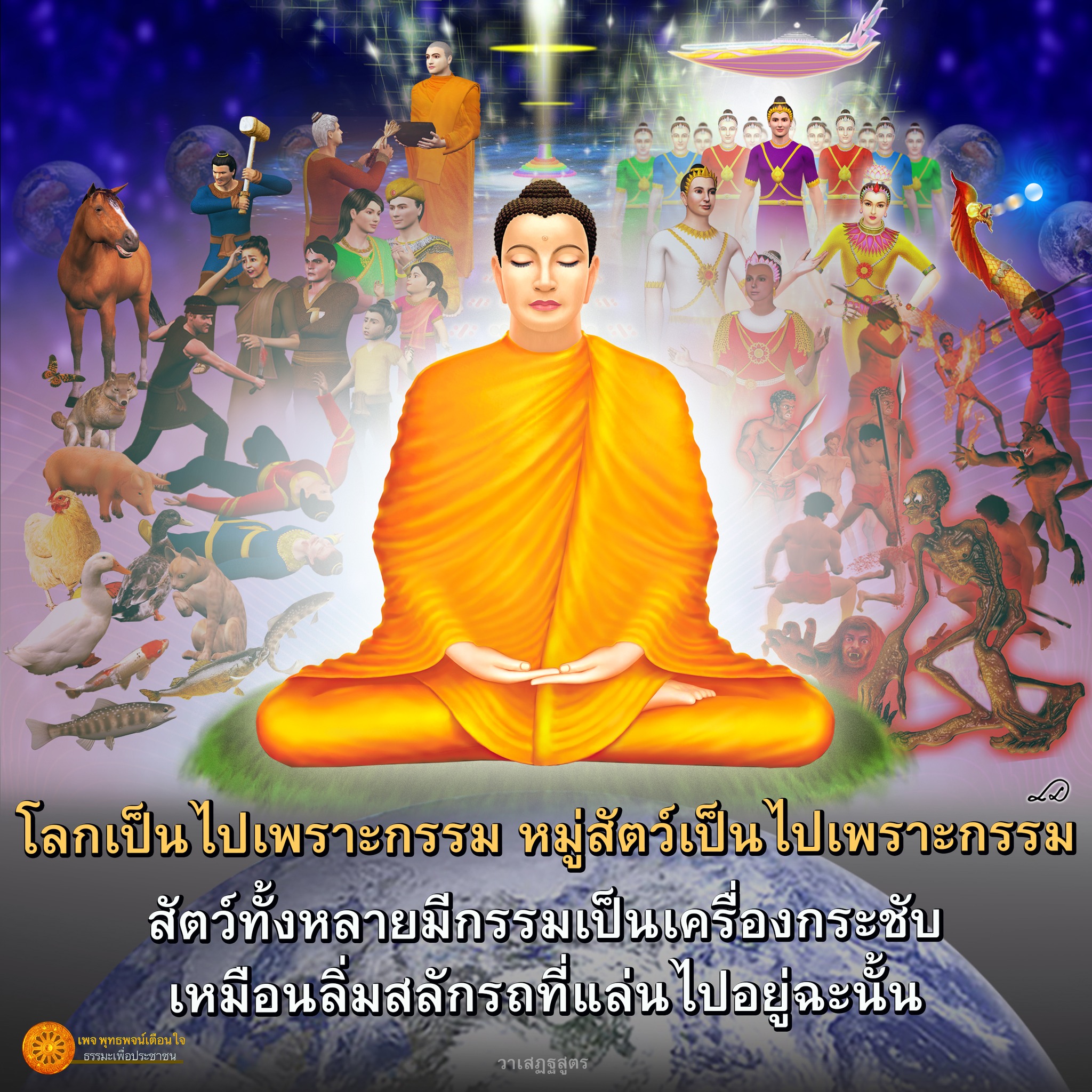 คำเตือนใจจากพุทธพจน์ที่มีธรรมะเพื่อประชาชน เรียนรู้เกี่ยวกับวาเสฏฐสูตรและความสำคัญของการรักษาสมาธิ