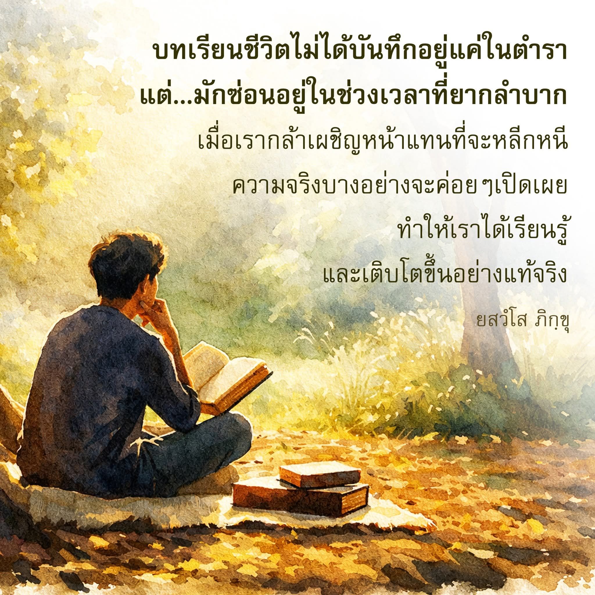 บทเรียนชีวิตที่ซ่อนอยู่ในช่วงเวลาที่ยากลำบาก