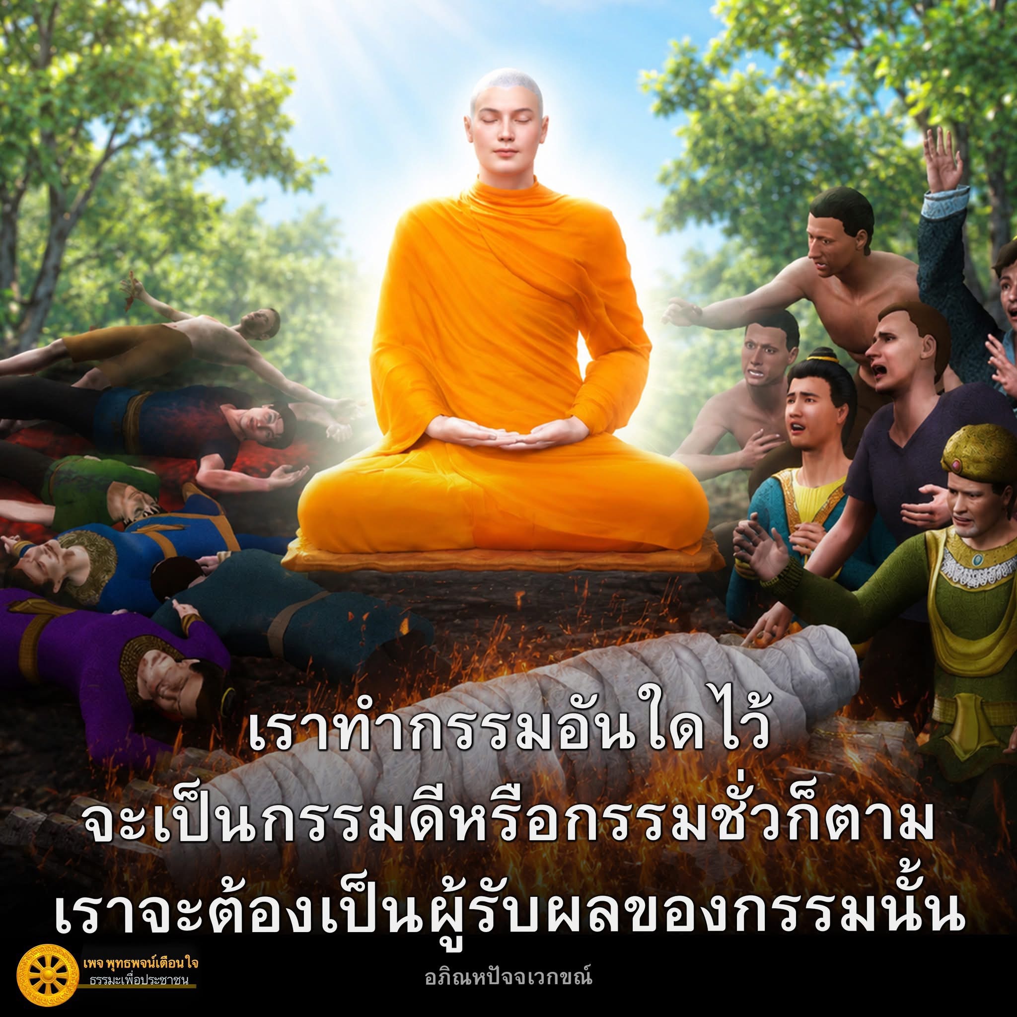 กรรมและผลของกรรม: ธรรมะเพื่อประชาชน