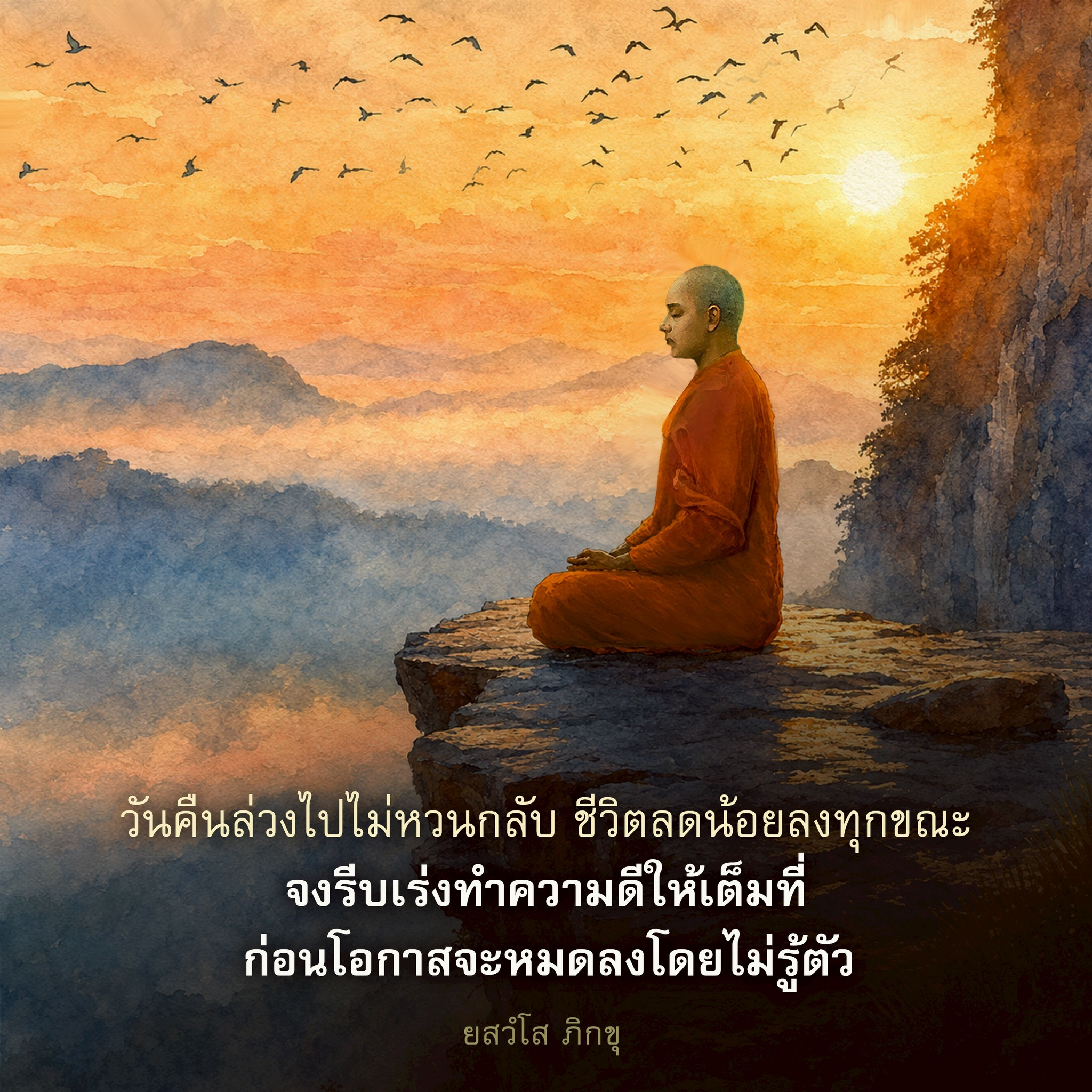 ทำความดีให้เต็มที่ก่อนที่โอกาสจะหมดลง