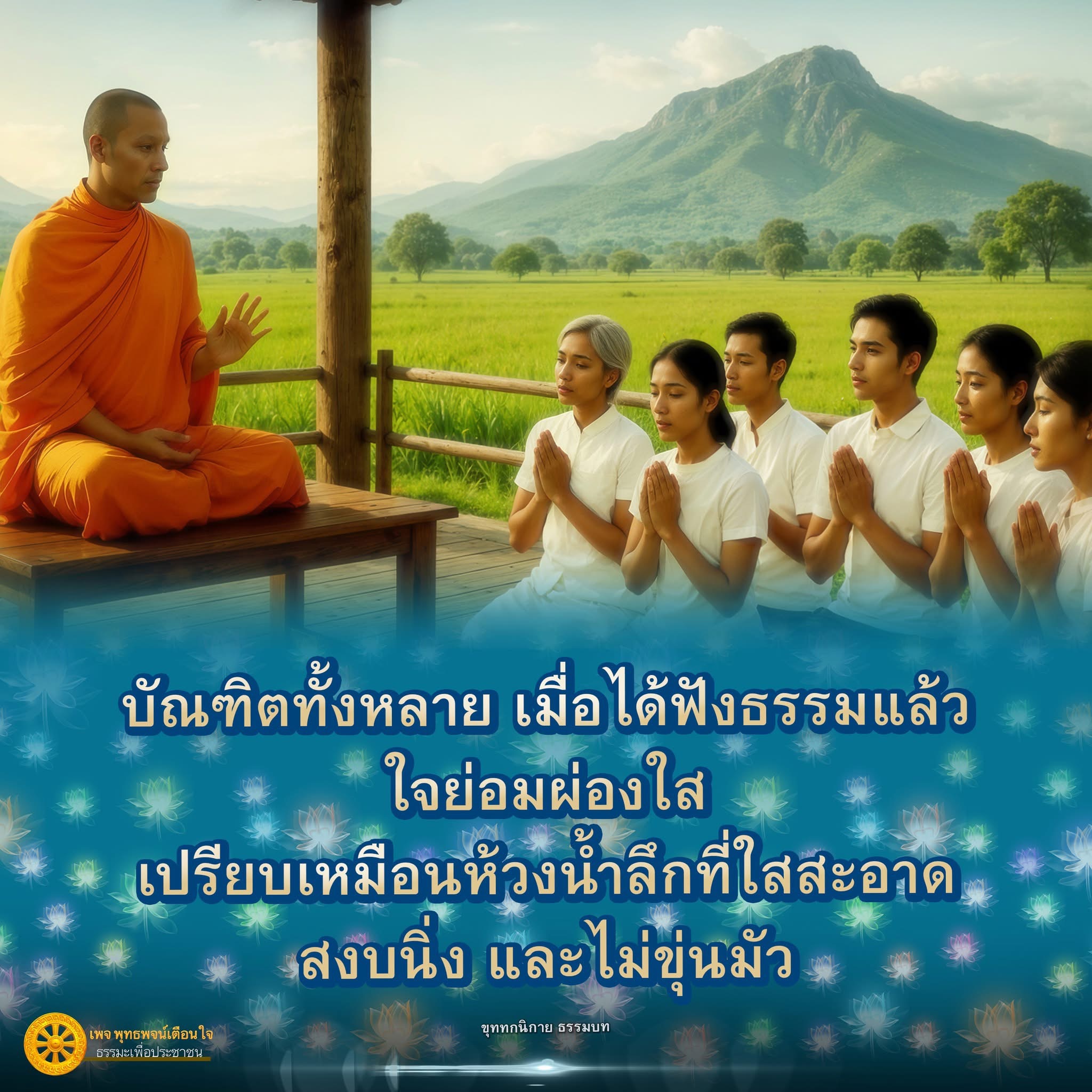 พุทธพจน์เตือนใจ: ธรรมะเพื่อประชาชน