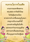 งานถวายมหาสังฆทานในวันคุ้มครองโลก: การรวมพลังแห่งบุญ