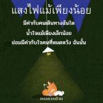 แสงไฟในคืนมืด: ความหมายของน้ำใจและความหวัง