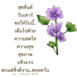 สุขสันต์วันเสาร์: ความสุขและความสดใส