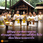 พุทธพจน์เตือนใจ: สร้างบุญ สร้างบารมี ด้วยความมุมานะ