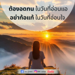 ความอดทนในวันที่อ่อนแอ - DMC Update