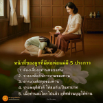 หน้าที่ของลูกที่มีต่อพ่อแม่: 5 ประการที่ควรรู้