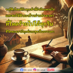 รู้สึกโชคดีทุกเช้ากับชีวิตที่มีลมหายใจ