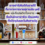 หลวงพ่อธัมมชโย: การยินดีในรายได้จากสุราและสิ่งเสพติด